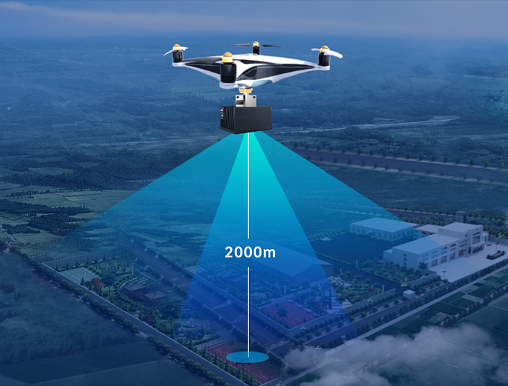 Drone-based LiDAR scanning over farmland