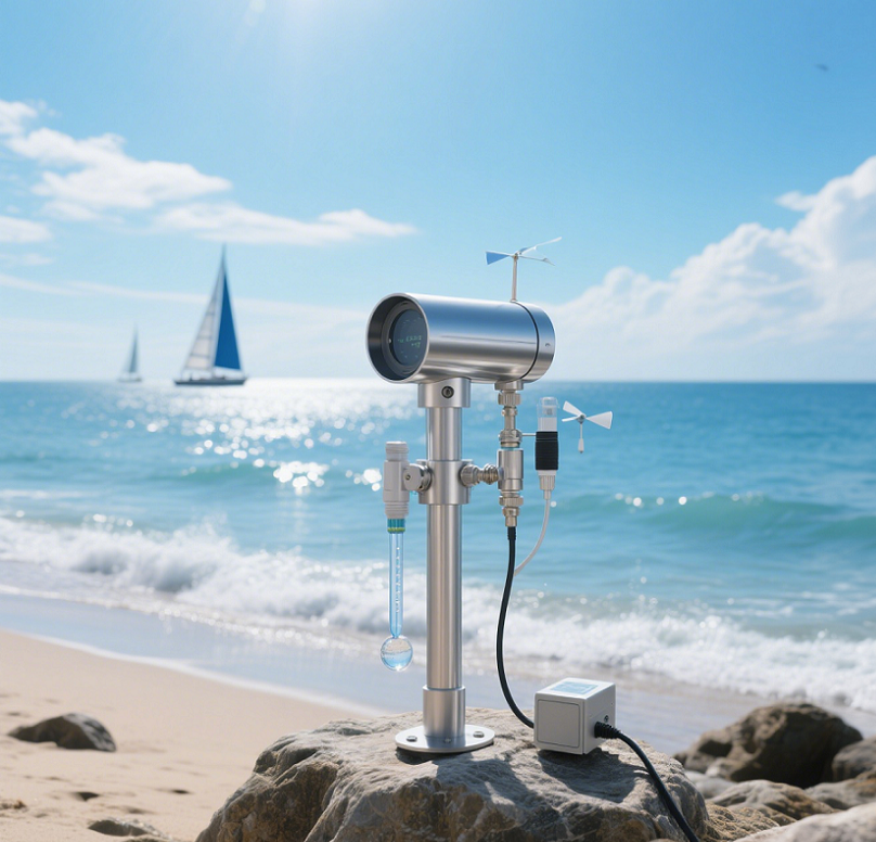 Outdoor monitoring station in harsh environment